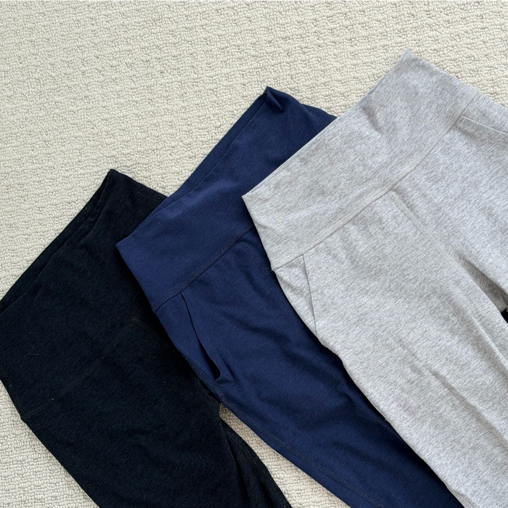 Beyond Yoga Bundle of 3 Space Dye Leggings Size Small